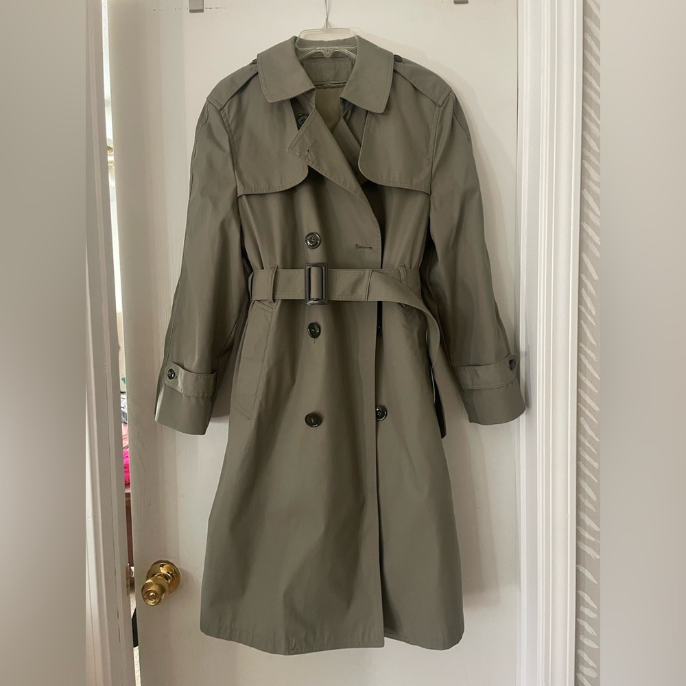 Defense logistics agency trench coat